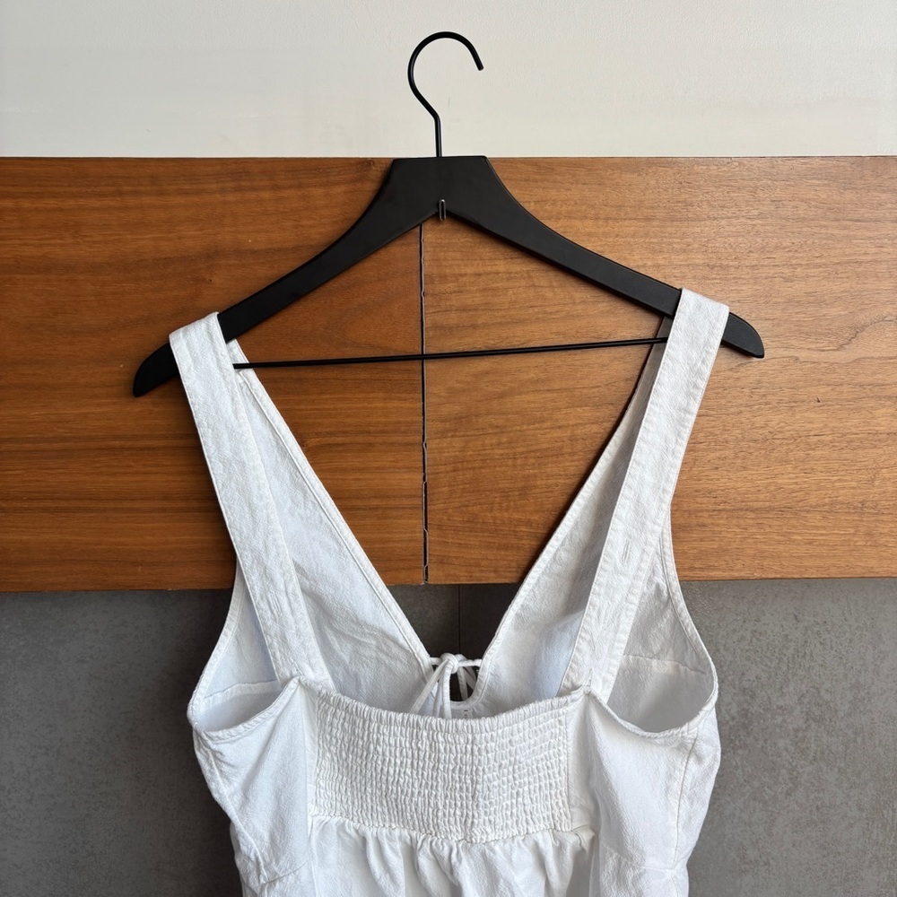 Free People Mika Tank Top in White, Size L - Picture 11 of 13
